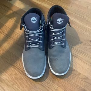 Mens Size 12 Gray Timberland Boots